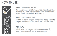 Load image into Gallery viewer, Mimic Color Root Cover Up Kit - Dark Brown - MimicColor